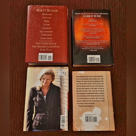 LOT OF 4 MYSTERY/LITERATURE/HISTORY BOOKS ~ RHETT BUTLER'S PEOPLE ~ KILLER SMILE - Picture 2 of 2